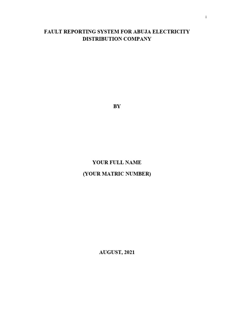 Web-Based Fault Reporting System for AEDC | PDF | World Wide Web ...
