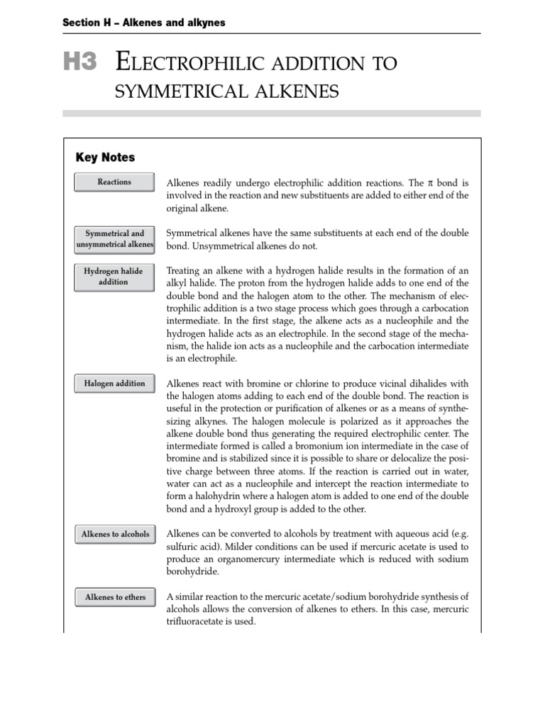 Alk Enes | PDF | Alkene | Chemical Reactions