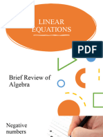 Chapter 1 Linear Equations