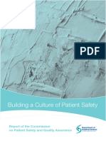 Building A Culture of Patient Safety