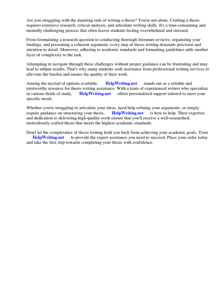 The Ultimate Guide To Writing An Evaluative Thesis - ke42pzq