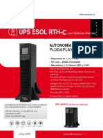 UPS ESOL RTH C Online - 1a3kva - v3 - 120 3