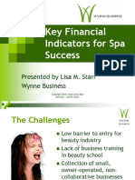 Key Financial Indicators For Spa Success