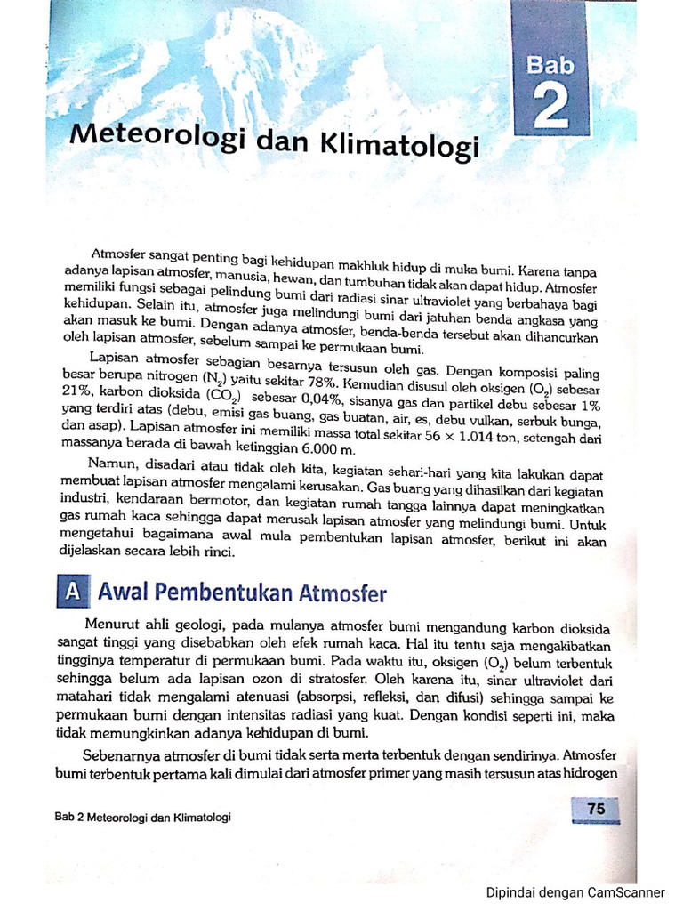 Modul Meteorologi Dan Klimatologi | PDF