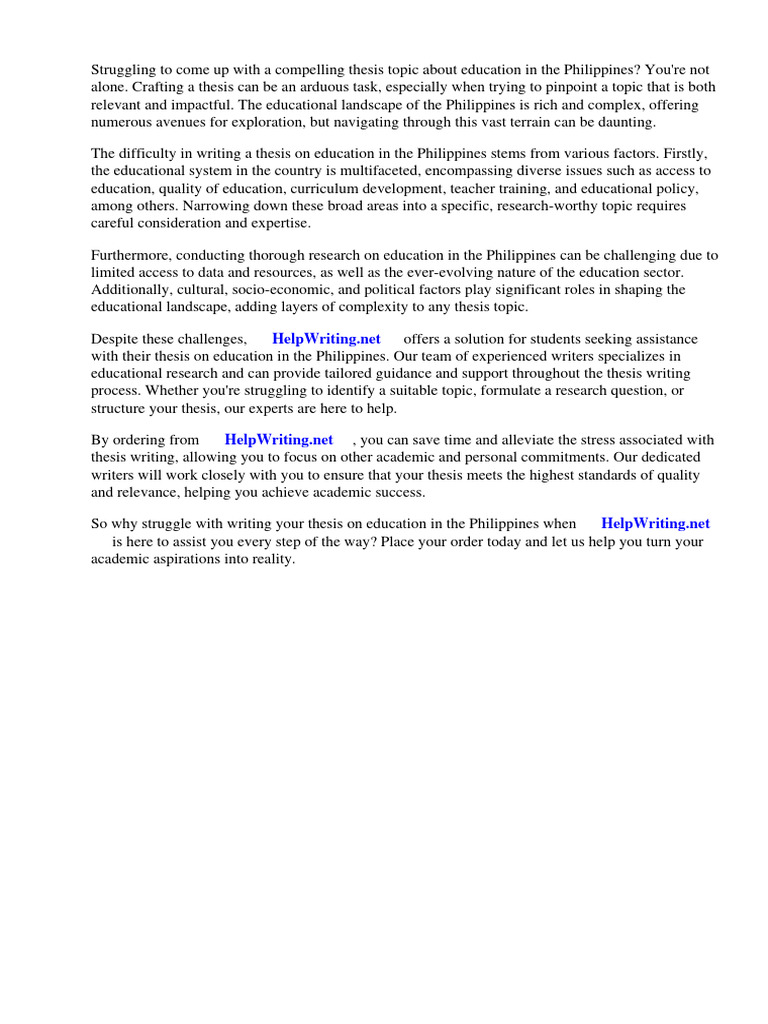Academic Writing Topics About Education