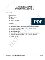 Buku Matematika Level 3