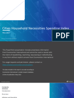 Cities Household Necessities Spending Index