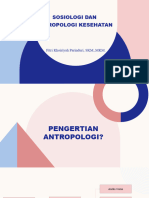 Pertemuan 2 Sosiologi Dan Antropologi Kesehatan