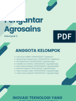 Tugas Agrosains - Kel.2 - Inovasi Teknologi