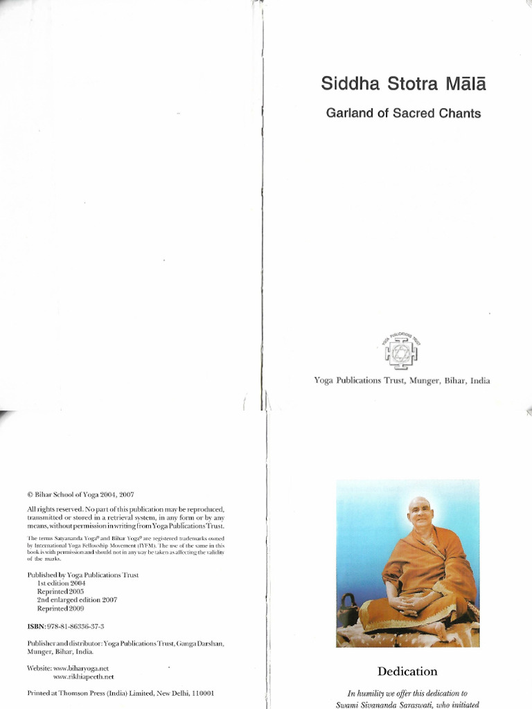 Siddha Stotra Mala 09 | PDF
