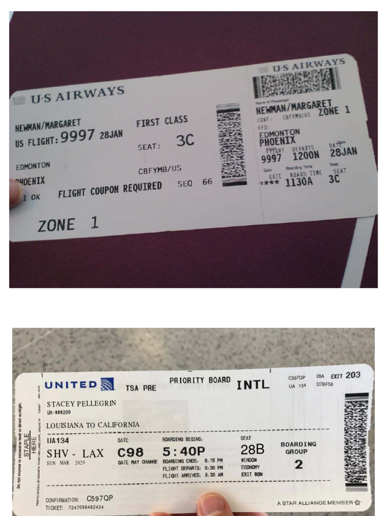 One Way Flight Ticket | PDF