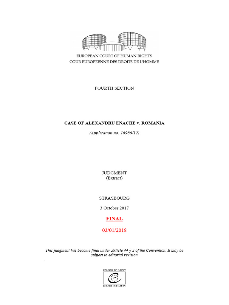 case-of-alexandru-enache-v-romania-pdf-detention-imprisonment