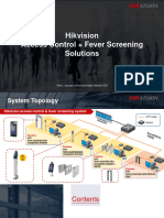 Access Control Fever Screening Solution - V3.1 - 20200325