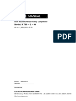 Service Manual: Model: K 700 - 2 - G