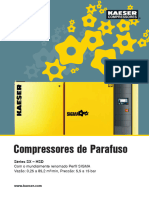 Kaeser Compressor Parafuso P 650 BR 3-20-44 5590