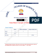 Some Basic Concepts of Chemistry Notes (Devshatwar Sir)