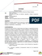 Inspección de Seguridad Relaciones Publicas Bolivar