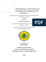 Annisya Nurul Firdaus - 5552210164 - Akuntansi Audit - Seminar Proposal