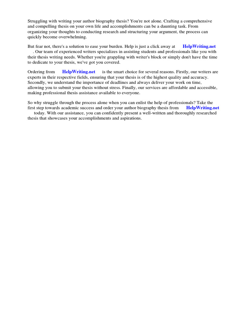 AUTHOR BIOGRAPHY EXAMPLES PDF intelligence overview