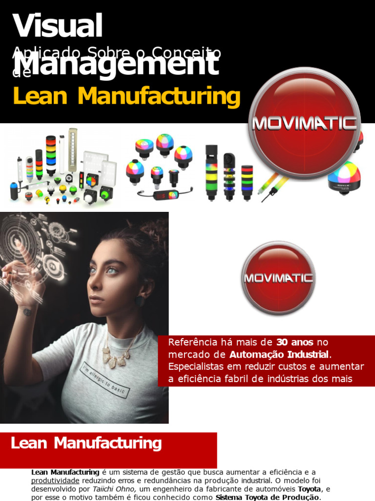 Andon: Gestão Visual em Lean Manufacturing | PDF | Fabricação enxuta ...