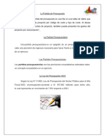 La Partida de Presupuesto Heyamir Gonzalez