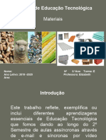 Portefólio - ED - TEC - Materiais - Comunicação - Estruturas - 8º Ano