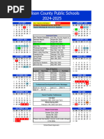 Proposed MCPS Calendar 2024-25