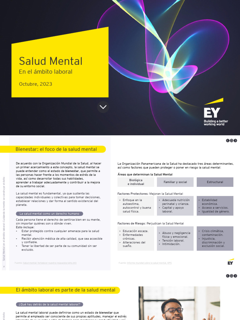 Ey flash report salud mental pdf salud mental burnout ocupacional