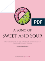 A Song of Sweet and Sour Release 5 September 2023