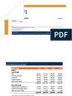 Balance Sheet and Leverage Ratios