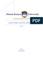 Law and Development Group Four