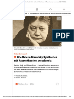 Helena Blavatsky - Wie Die Mutter Der Esoterik Spirituelles Mit Rassentheorien Verschmolz - DER SPIEGEL