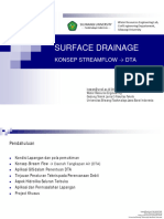 SURFACE DRAINAGE Perencanaan DTA