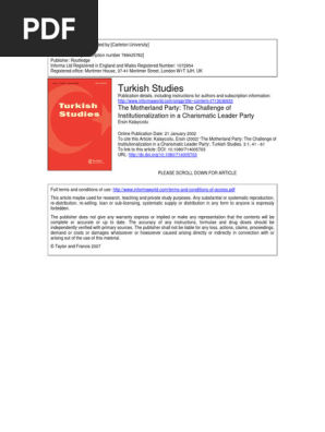 motherland party
