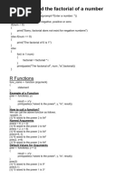 Unit 2 R Factorial Functions