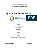 Reporte de Instalación JDK y Netbeans