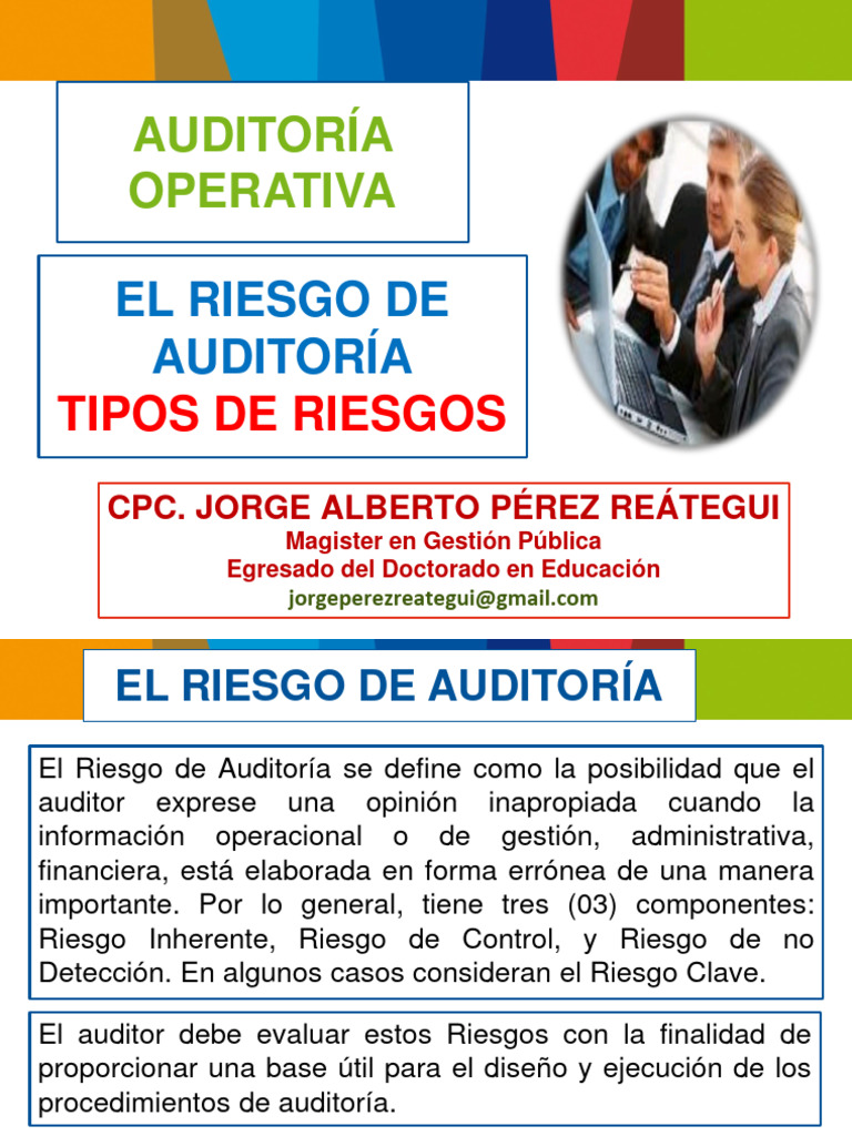 Tipos de Riesgo en Auditoría | PDF | Auditoría | Business