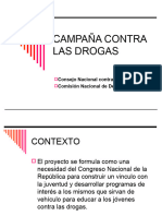 Presentacion Campaña Contra Las Drogas