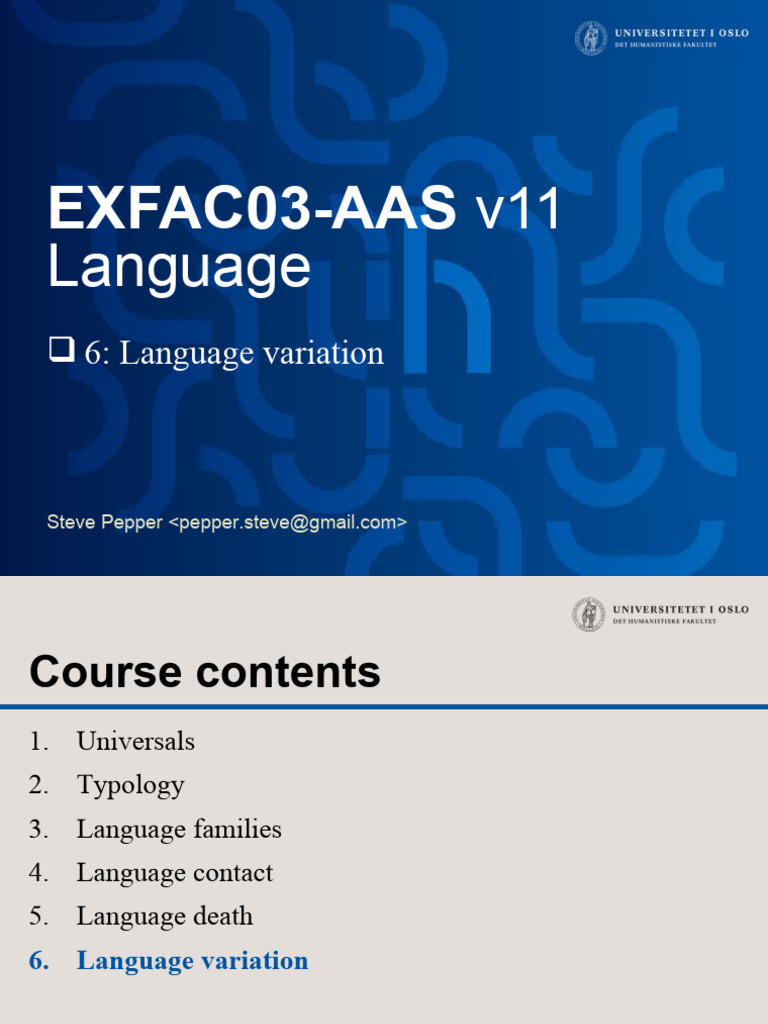 Language Variation and Stratification | PDF | Dialect | Social ...