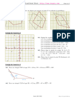 Exercice Geometrie 5eme 4 Corrige