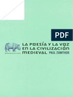 Zumthor, Paul. - La Poesía y La Voz en La Civilización Medieval (Ocr) (2006)