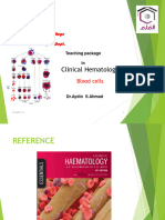 Blood Cell Formation and Blood Cells