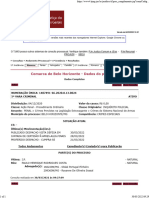 Comarca de Belo Horizonte - Dados Do Processo