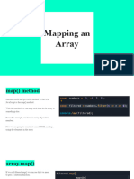 Mapping An Array