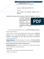 Cumplo Con Presentar Arancel de Notificacion y Colocar Domicilio Real VIC CALERO
