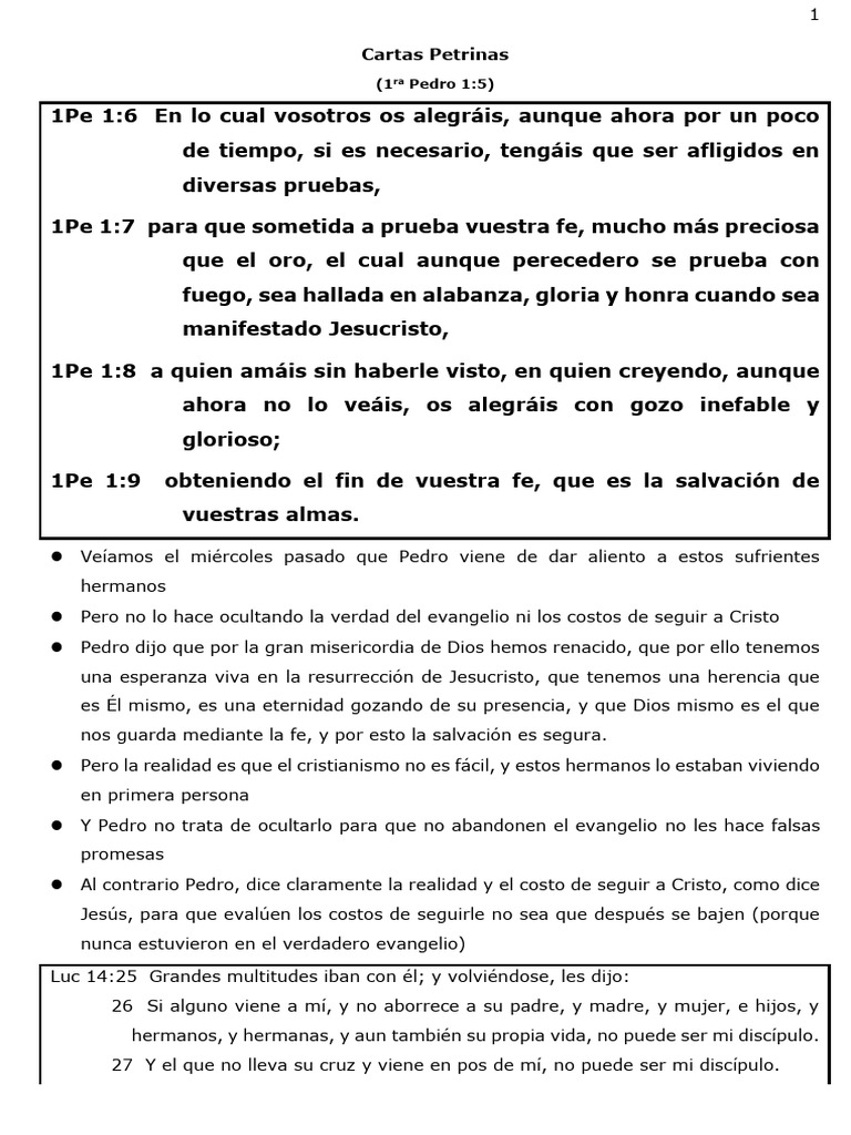 1 pedro 1 6 9 2 pdf cristo t tulo salvaci n