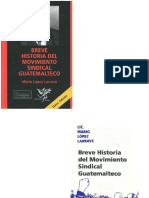 Breve Historia Del Movimiento Sindical Guatemalteco