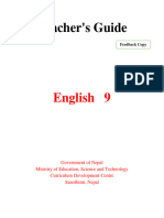 Teacher's Guide: English 9