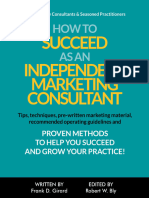 How To Succeed As An Independent Marketing Consultant