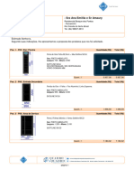 Orçamento 1 Sra Ana Emillia e SR Amaury